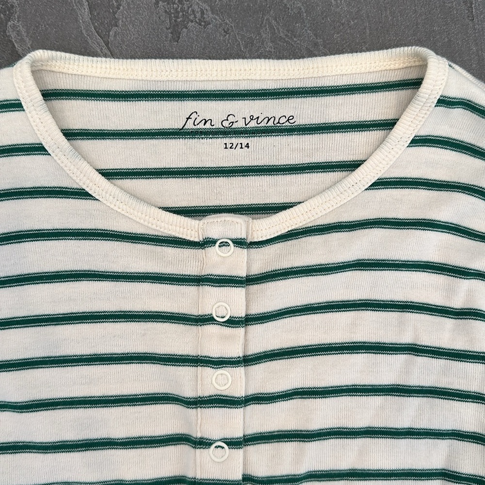 Fin & Vince Ribbed Snap Top - Picture 5 of 8